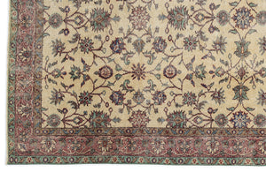 Naturel Over Dyed Vintage Rug 5'3'' x 8'8'' ft 160 x 264 cm