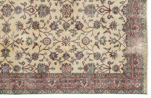 Naturel Over Dyed Vintage Rug 5'3'' x 8'8'' ft 160 x 264 cm
