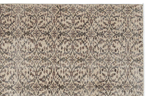 Naturel Over Dyed Vintage Rug 5'4'' x 9'1'' ft 163 x 276 cm