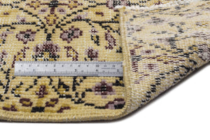 Naturel Over Dyed Vintage Rug 6'1'' x 8'9'' ft 186 x 267 cm