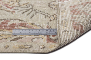 Naturel Over Dyed Vintage Rug 5'10'' x 9'5'' ft 177 x 288 cm