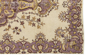 Naturel Over Dyed Vintage Rug 5'5'' x 9'12'' ft 165 x 304 cm
