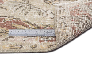 Naturel Over Dyed Vintage Rug 5'9'' x 9'2'' ft 174 x 280 cm