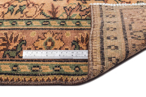 Naturel Over Dyed Vintage Rug 6'2'' x 8'8'' ft 188 x 263 cm