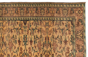 Naturel Over Dyed Vintage Rug 6'2'' x 8'8'' ft 188 x 263 cm