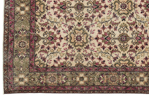 Naturel Over Dyed Vintage Rug 5'2'' x 8'11'' ft 157 x 273 cm
