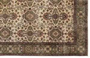 Naturel Over Dyed Vintage Rug 5'9'' x 9'9'' ft 174 x 296 cm