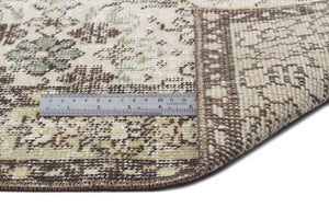 Naturel Over Dyed Vintage Rug 4'9'' x 8'0'' ft 144 x 245 cm