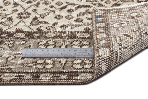 Naturel Over Dyed Vintage Rug 5'5'' x 9'1'' ft 166 x 277 cm