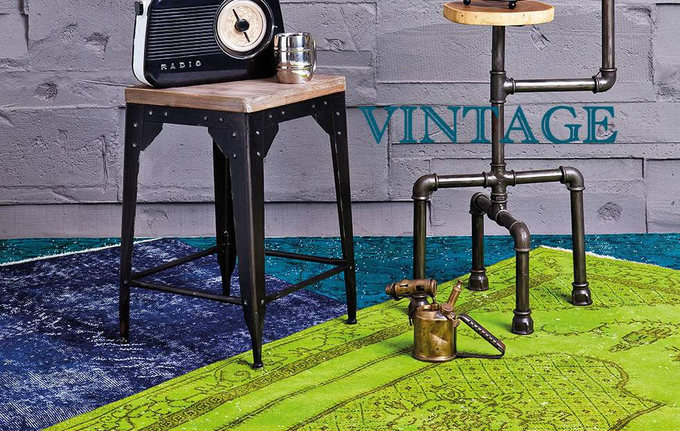 Overdyed and Patchwork Rugs