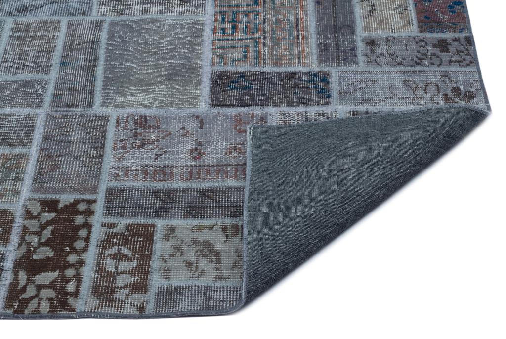 Apex Patchwork Unique Gray 24865 160 cm X 230 cm