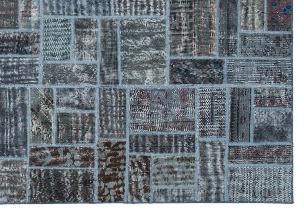 Apex Patchwork Unique Gray 24865 160 cm X 230 cm