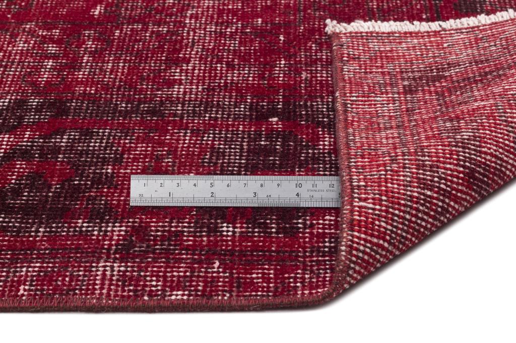 Apex Vintage Carpet Red 13883 200 x 315 cm