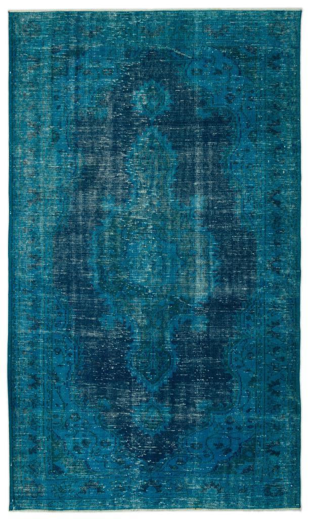 Apex Vintage Turquoise 17610 163 cm X 277 cm