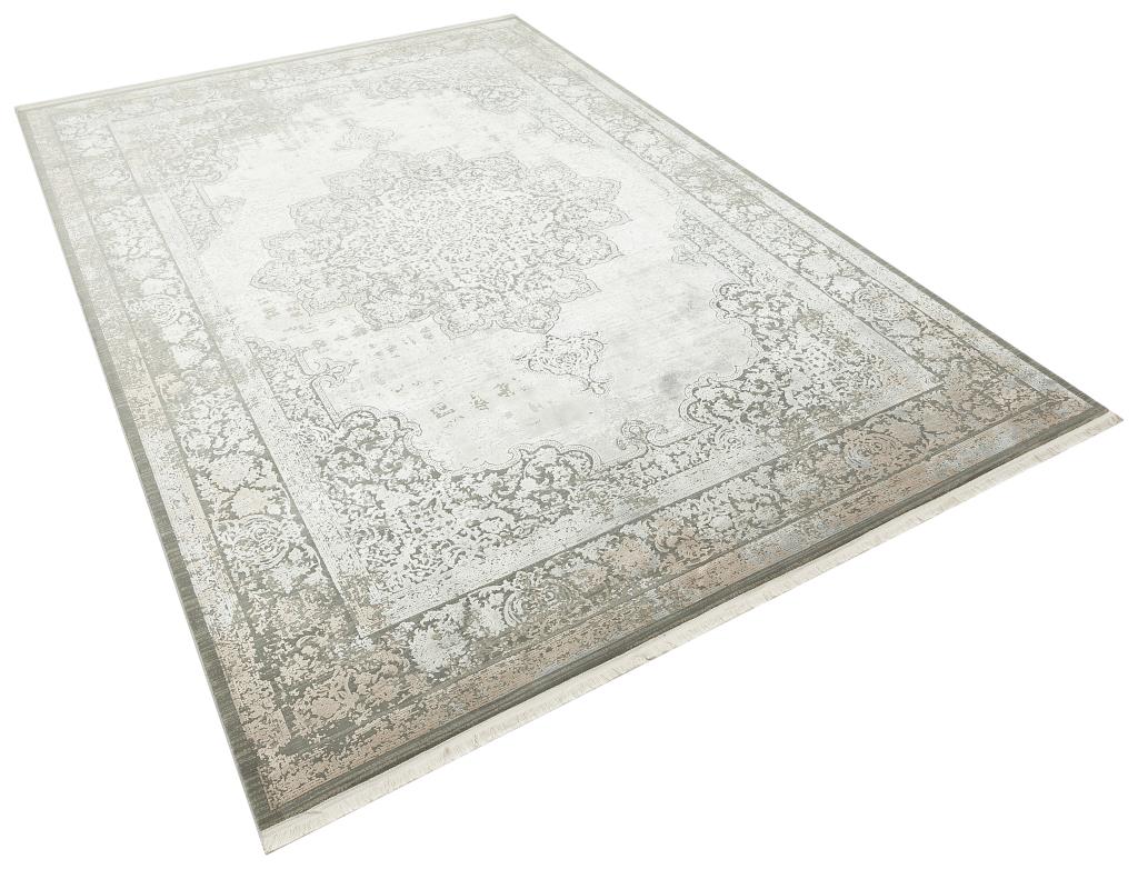 Aura Anthracite Bamboo Woven Modern Living Room Rug 2891