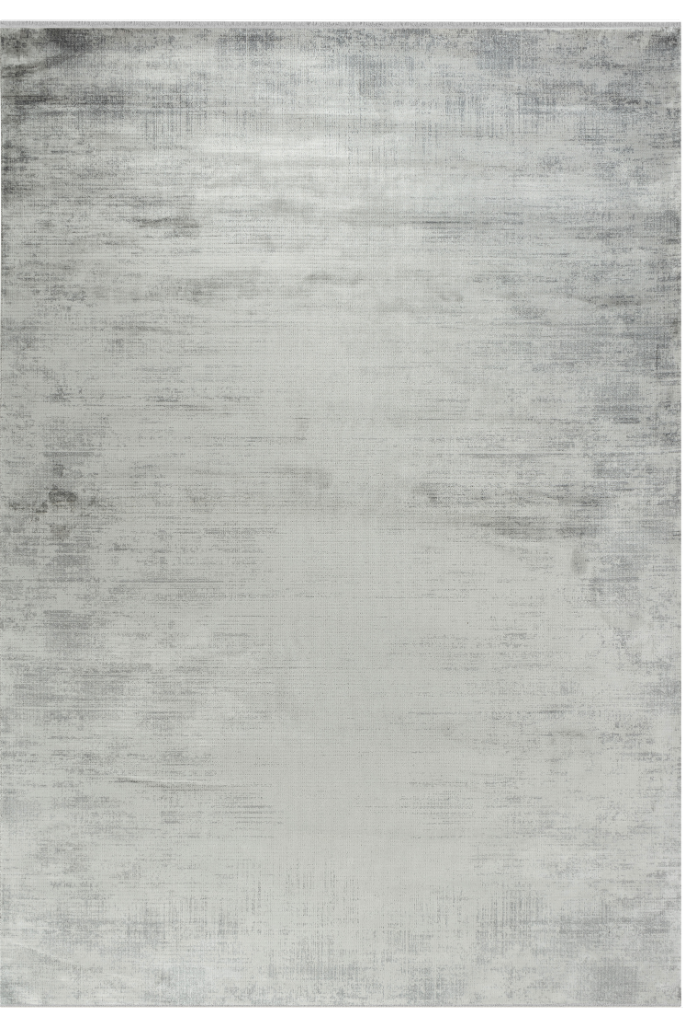 Aura Gray Bamboo Woven Modern Living Room Rug 2815