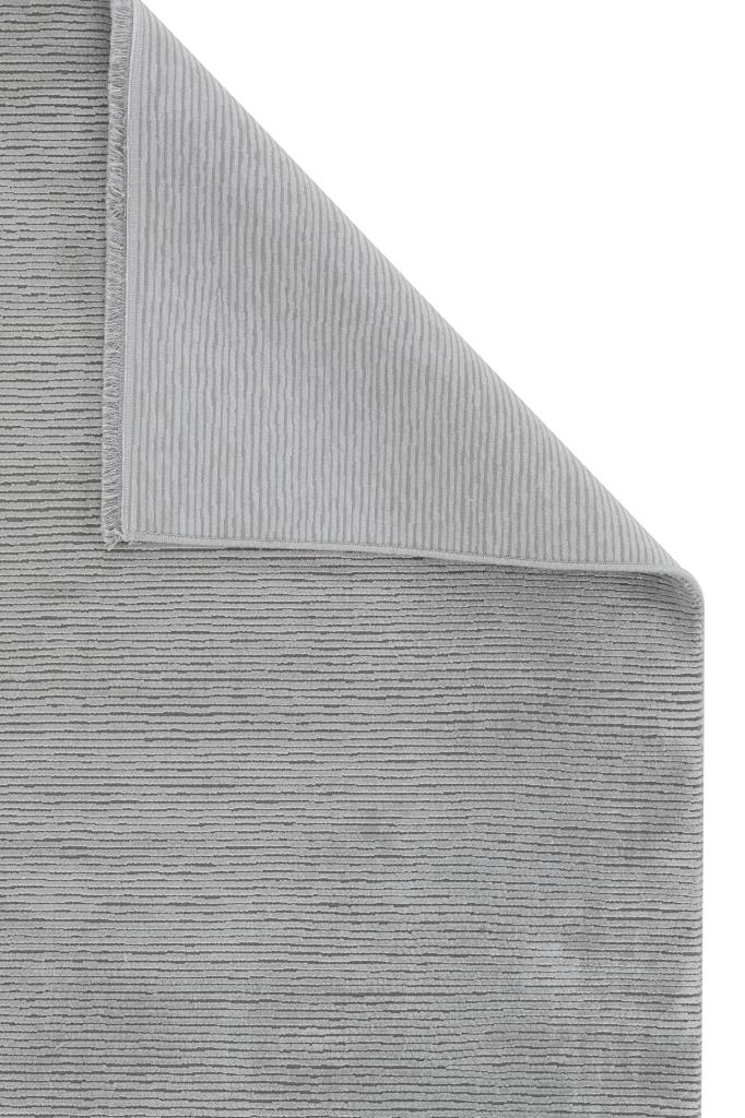 Aura Gray Bamboo Woven Modern Living Room Rug 2831