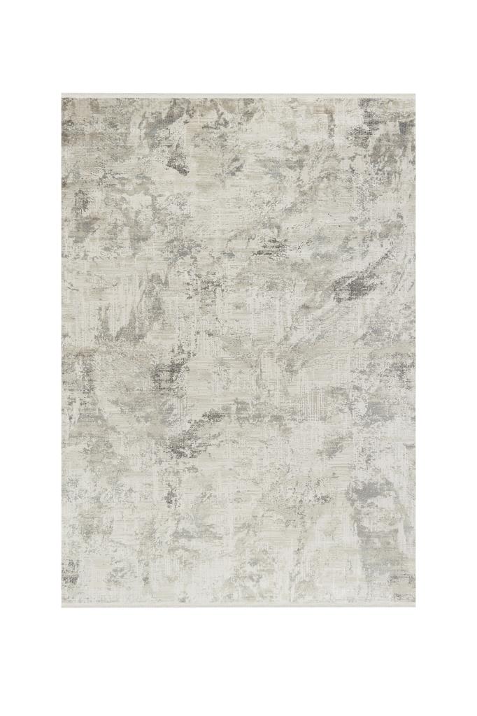 Aura Gray Bamboo Woven Modern Living Room Rug 2851