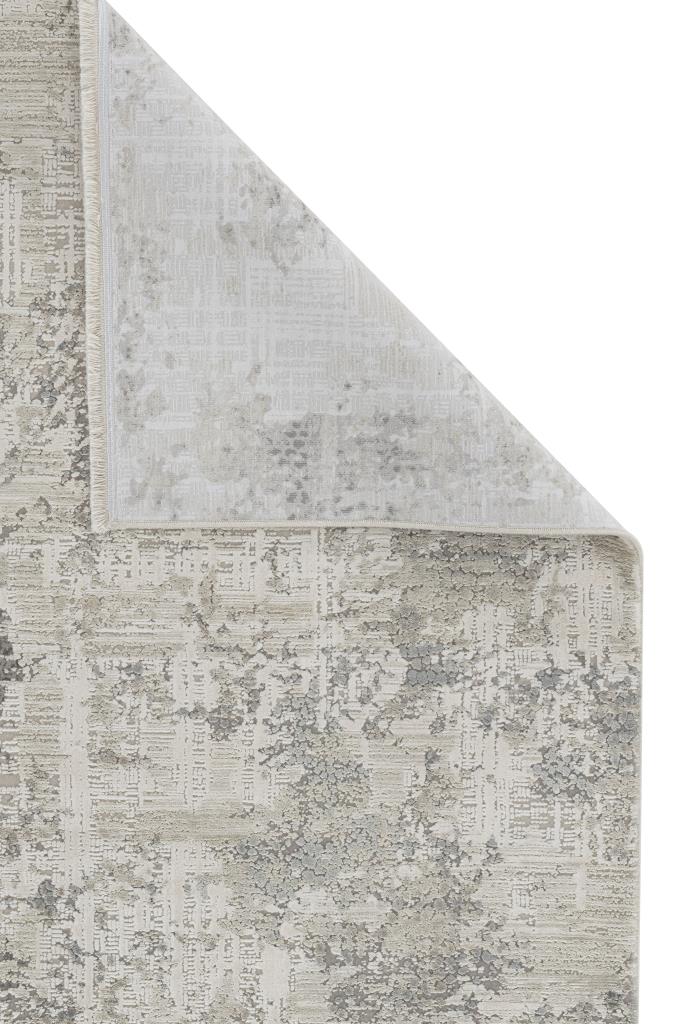 Aura Gray Bamboo Woven Modern Living Room Rug 2851