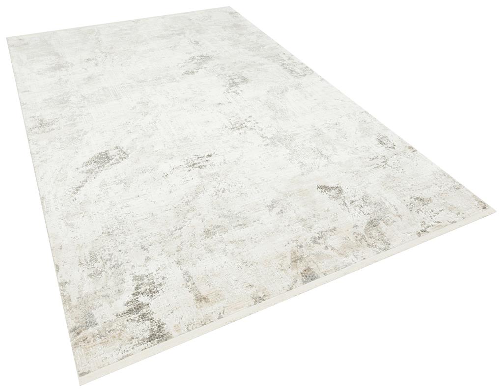 Aura Gray Bamboo Woven Modern Living Room Rug 2851