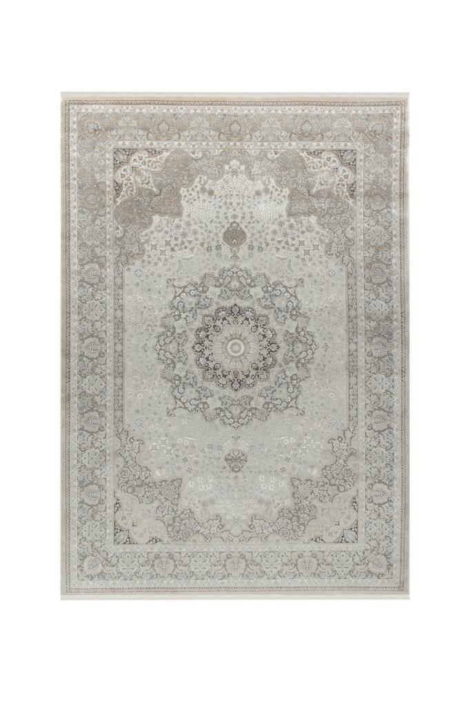 Aura Gray Bamboo Woven Modern Living Room Rug 2861