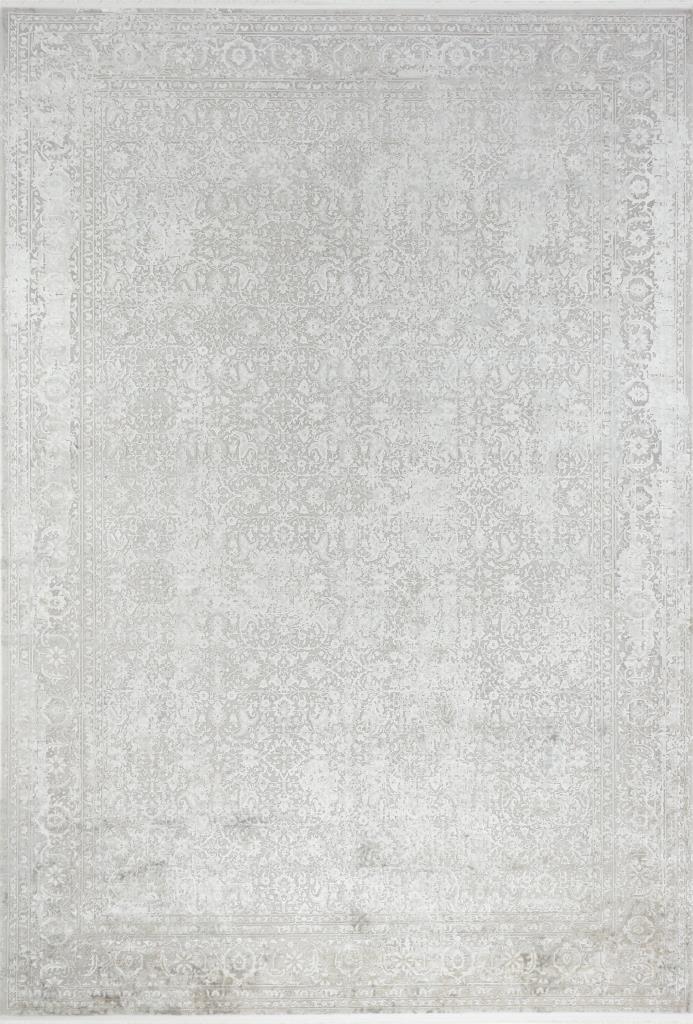 Aura Gray Bamboo Woven Modern Living Room Rug 2871