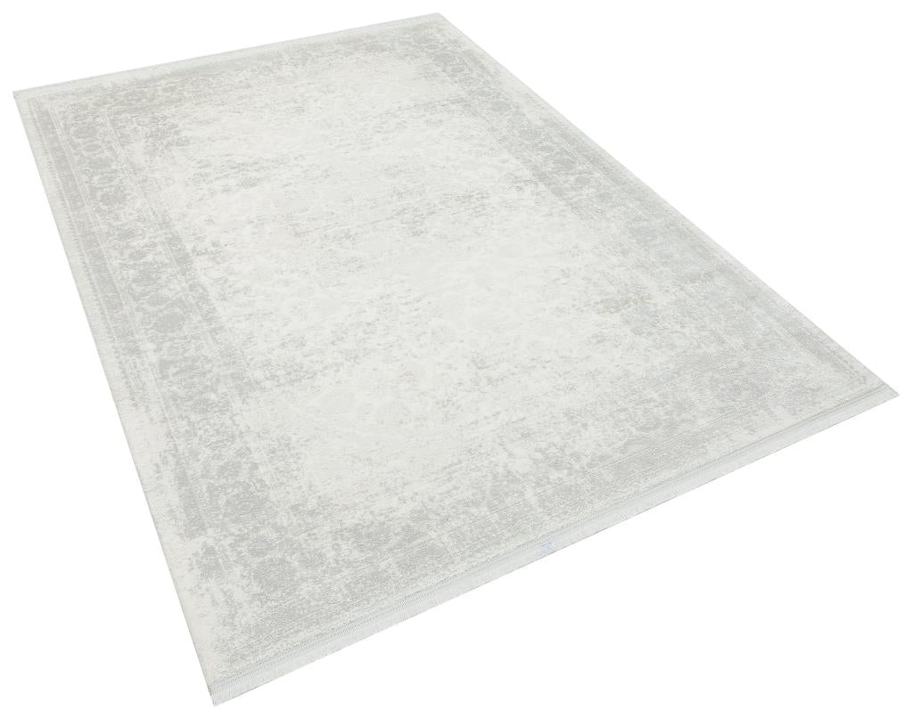 Caliente Mink Viscose Woven Modern Living Room Rug 4911