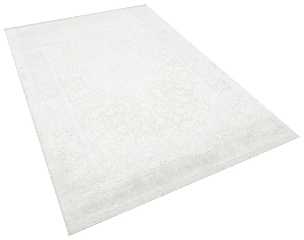 Caliente Mink Viscose Woven Modern Living Room Rug 4911