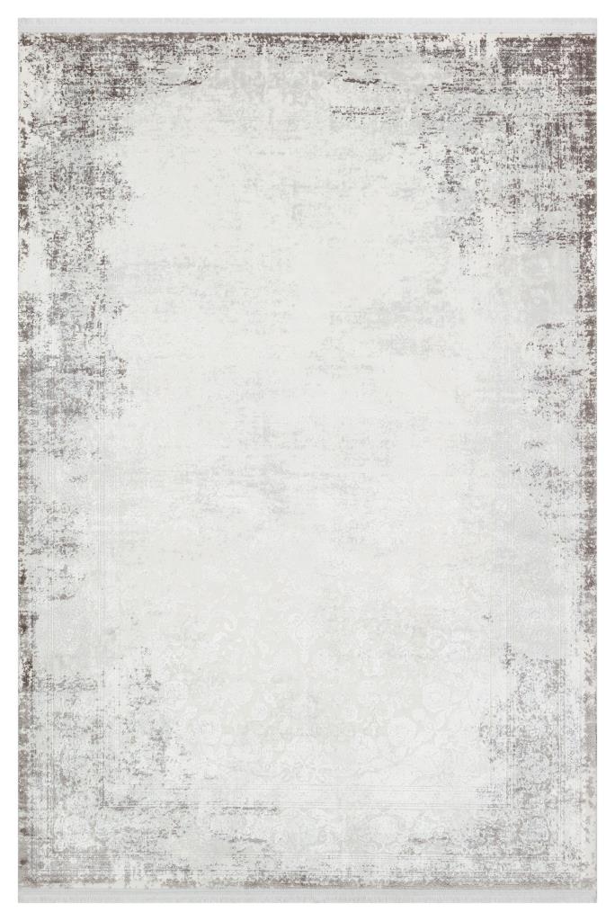 Caliente Mink Viscose Woven Modern Living Room Rug 4912