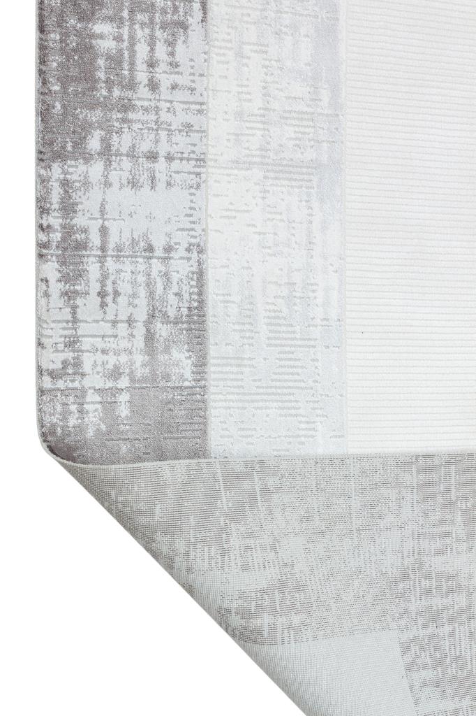 Caliente Mink Viscose Woven Modern Living Room Rug 4932