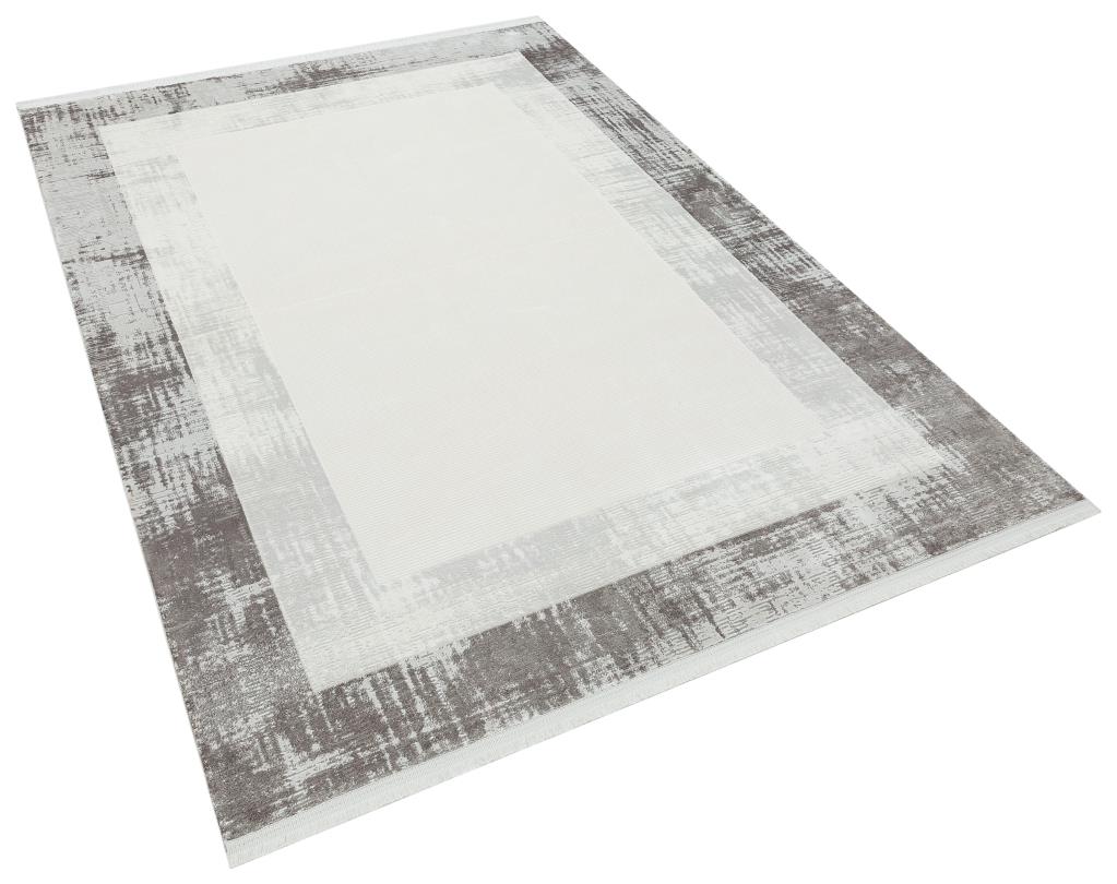 Caliente Mink Viscose Woven Modern Living Room Rug 4932