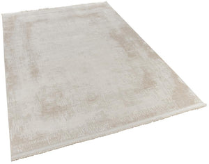 Calista Beige Viscose Woven Modern Living Room Rug 1712