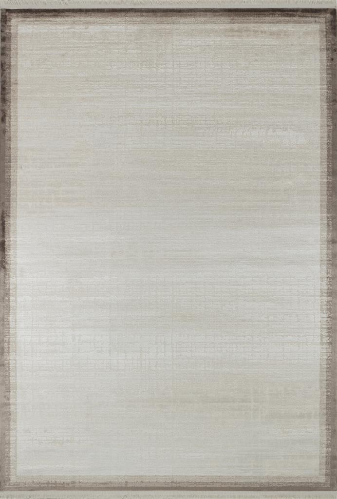 Calista Beige Viscose Woven Modern Living Room Rug 1742