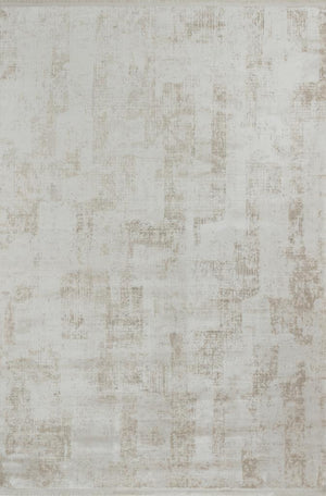 Calista Cream Viscose Woven Modern Living Room Rug 1762