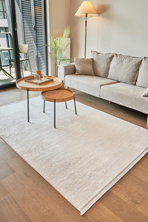 Calista Gray Viscose Woven Modern Living Room Rug 1731