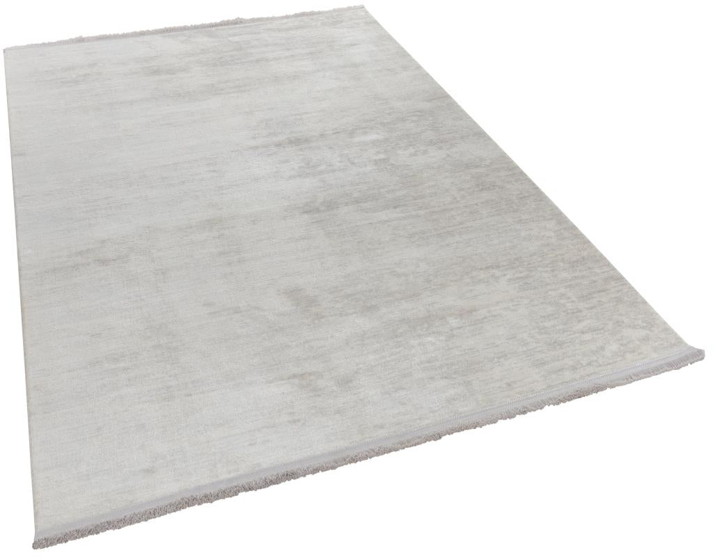 Calista Gray Viscose Woven Modern Living Room Rug 1731