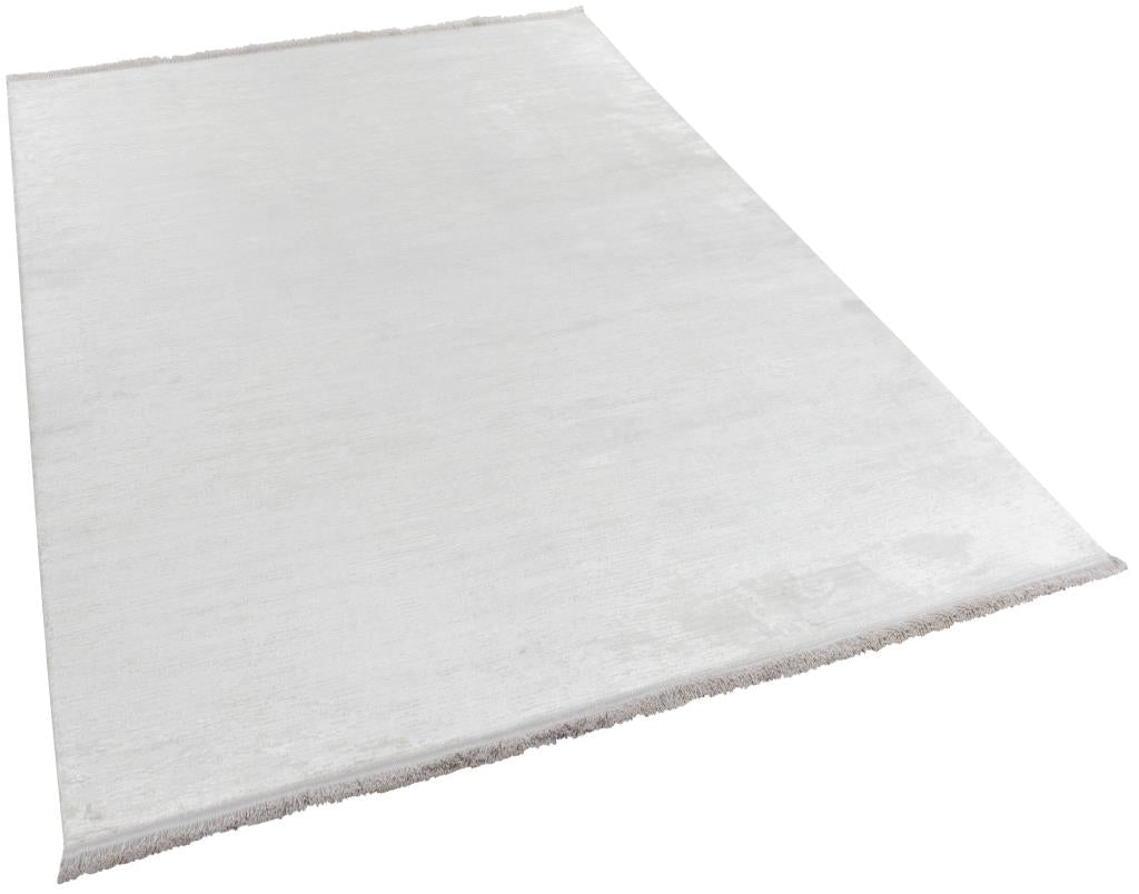 Calista Gray Viscose Woven Modern Living Room Rug 1731