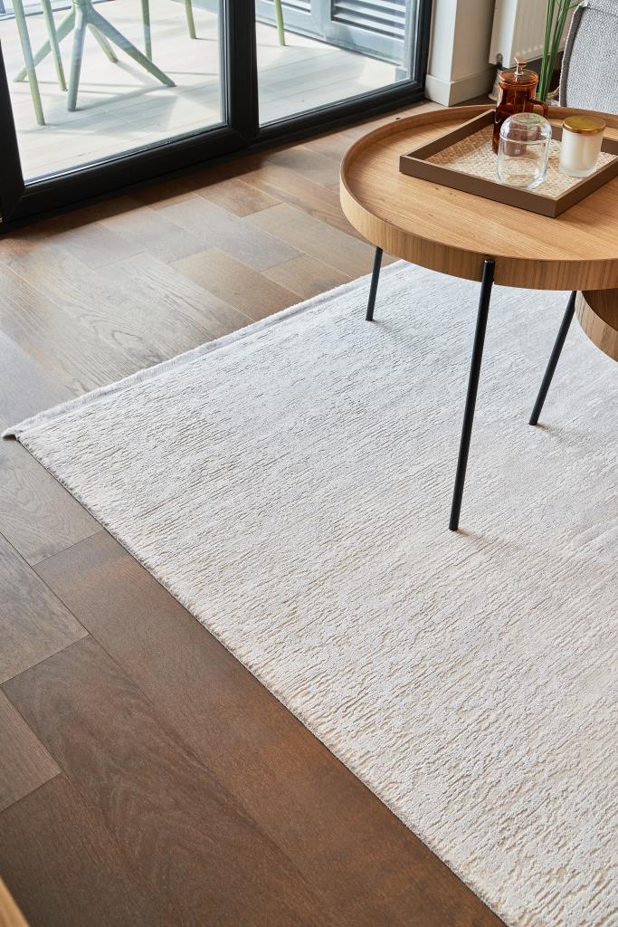 Calista Gray Viscose Woven Modern Living Room Rug 1731