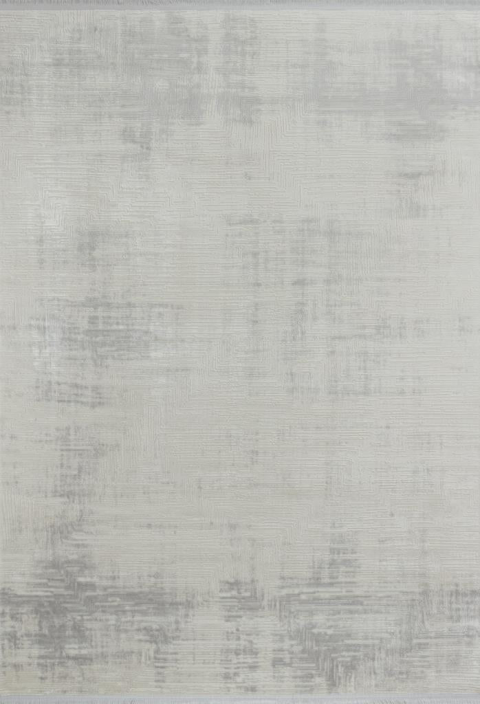 Calista Gray Viscose Woven Modern Living Room Rug 1751