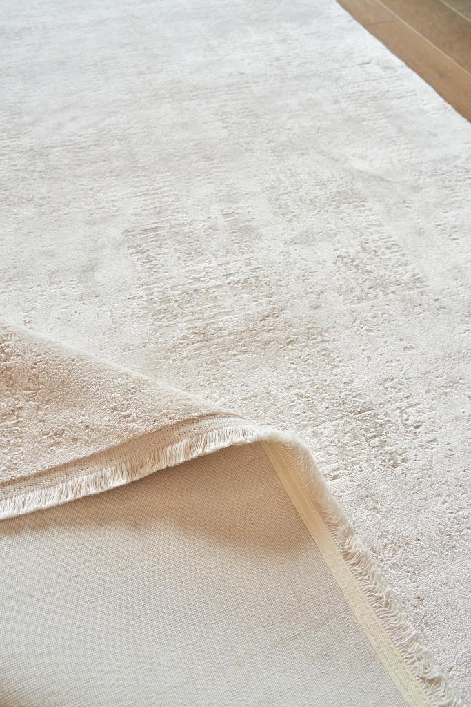 Calista Gray Viscose Woven Modern Living Room Rug 1761