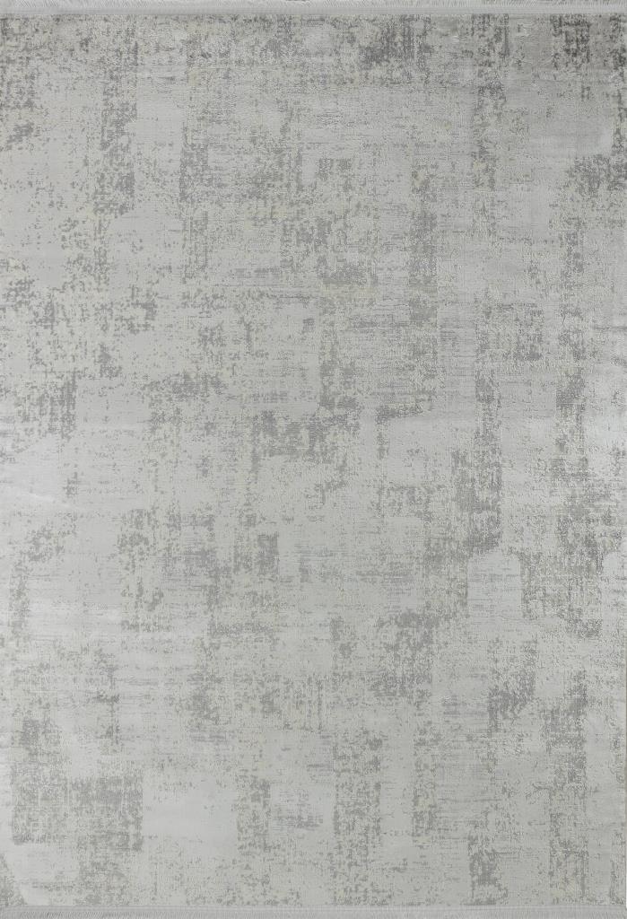 Calista Gray Viscose Woven Modern Living Room Rug 1761