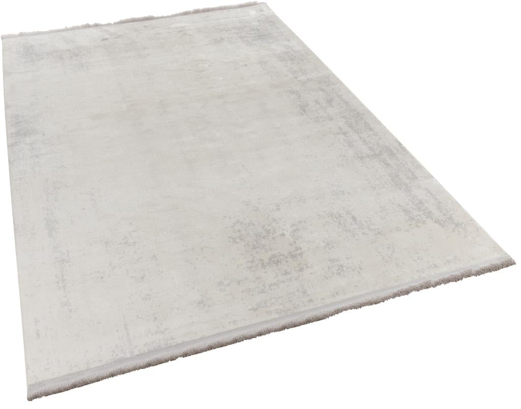 Calista Gray Viscose Woven Modern Living Room Rug 1771