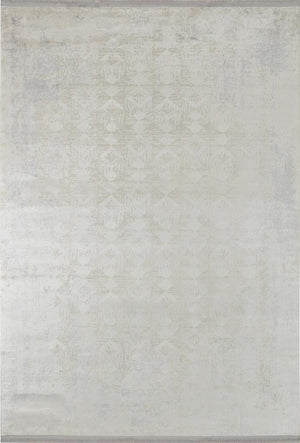 Calista Gray Viscose Woven Modern Living Room Rug 1771