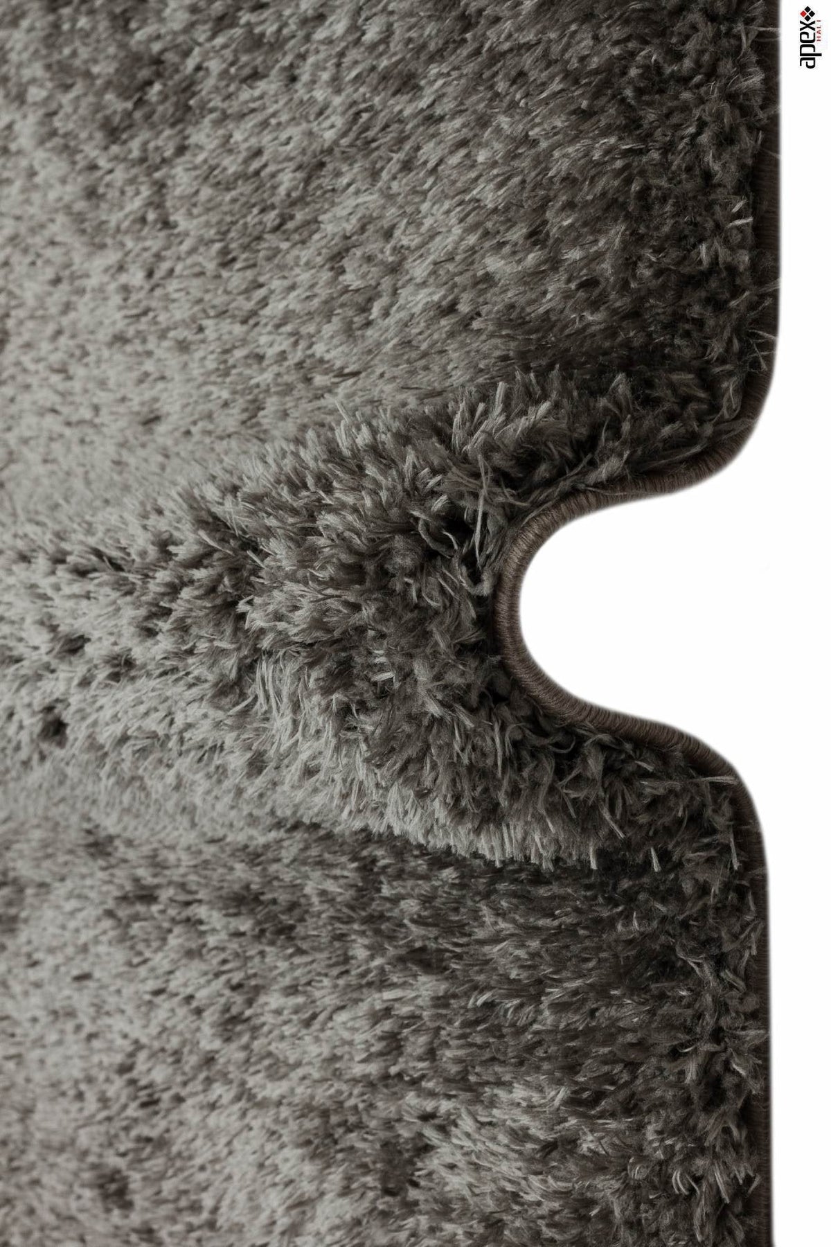 Cosy Anthracite Shaggy Thick Plush Rug 9904