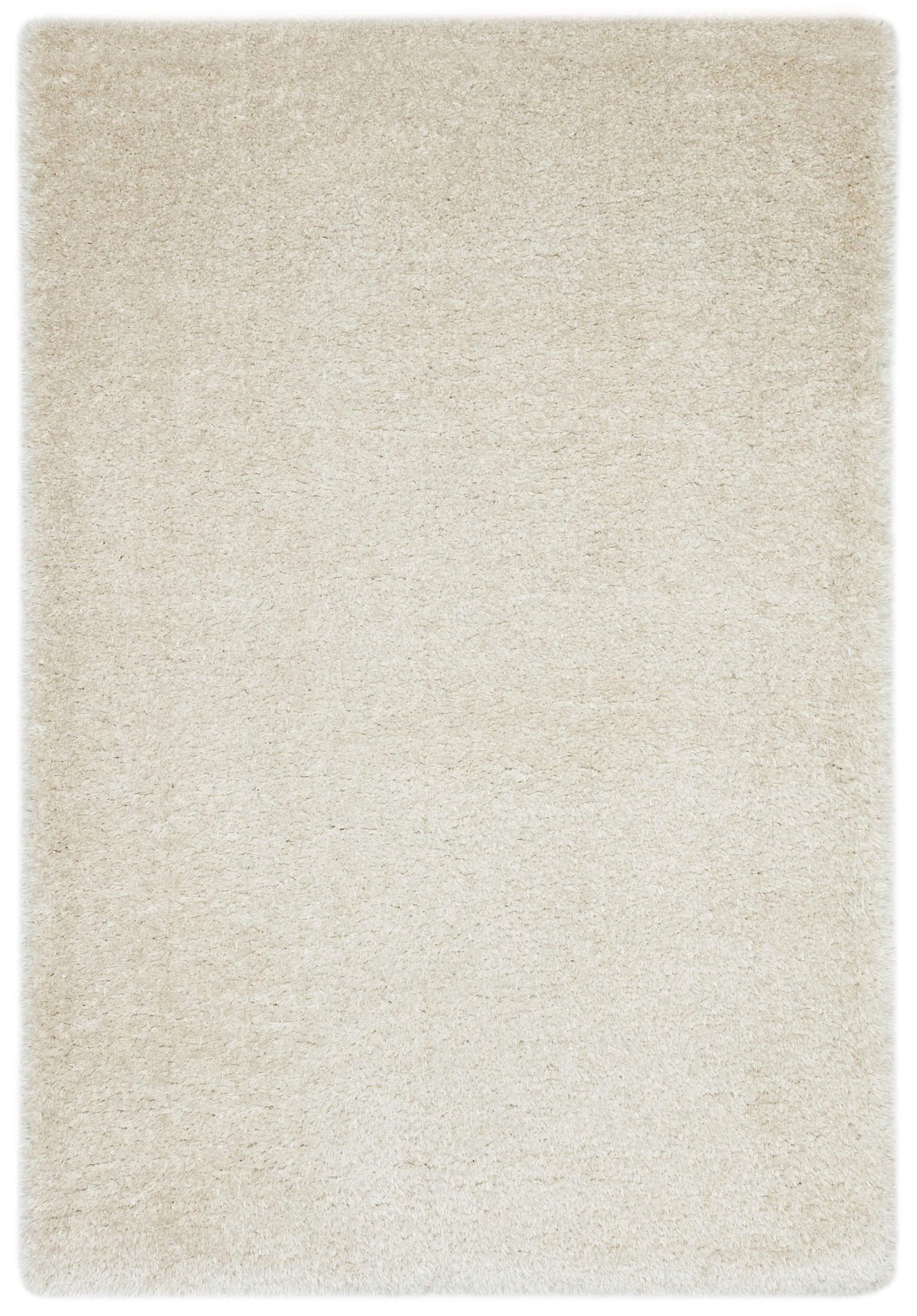 Cosy Beige Shaggy Thick Plush Rug 9906