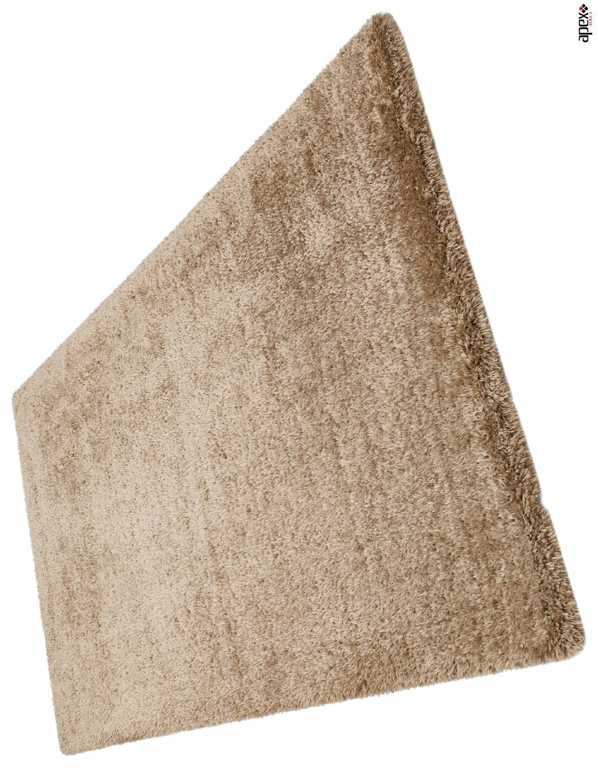 Cosy Brown Shaggy Thick Plush Rug 9905