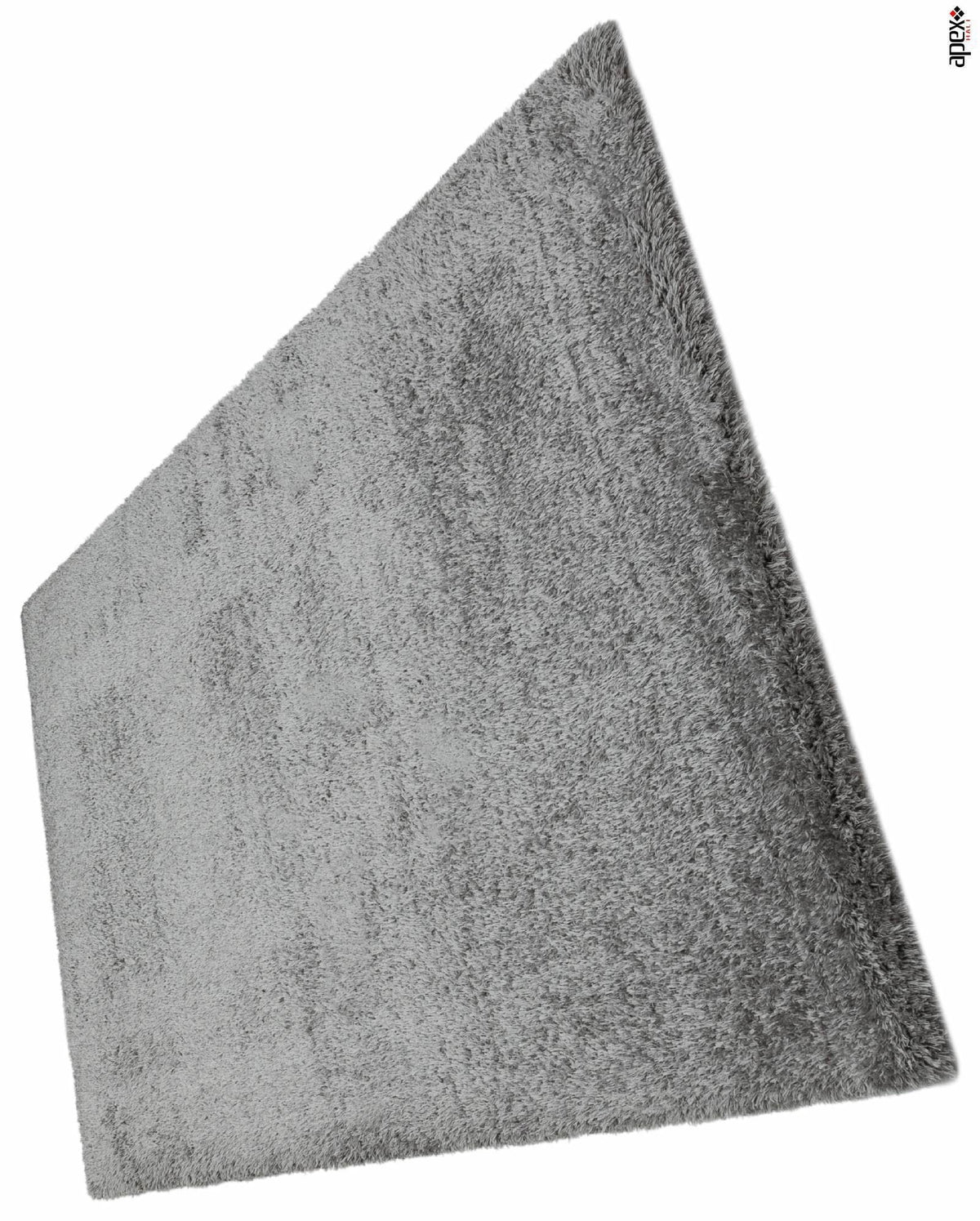 Cosy Dark Grey Shaggy Thick Plush Rug 9903