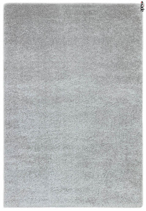 Cosy Grey Shaggy Thick Plush Rug 9902