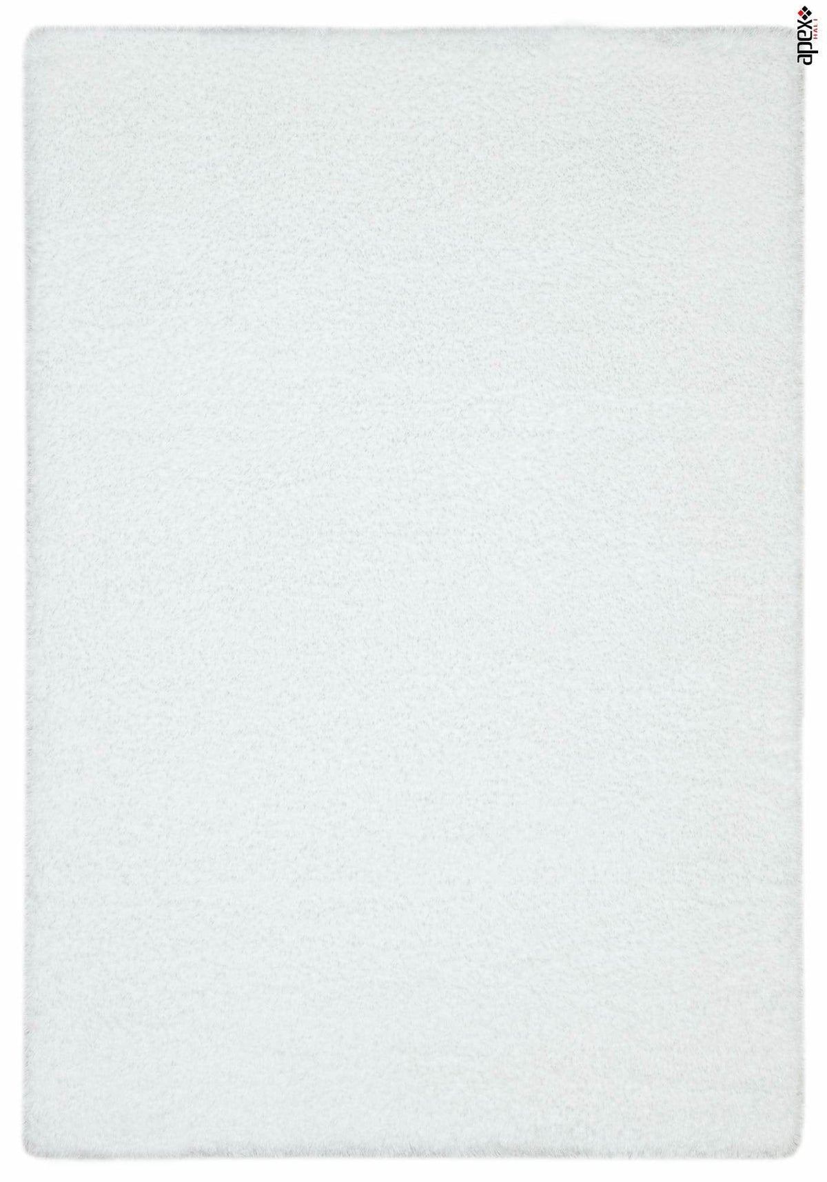 Cosy White Shaggy Thick Plush Rug 9901