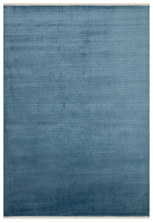 Dali Flat Pattern Blue Living Room Rug 2512